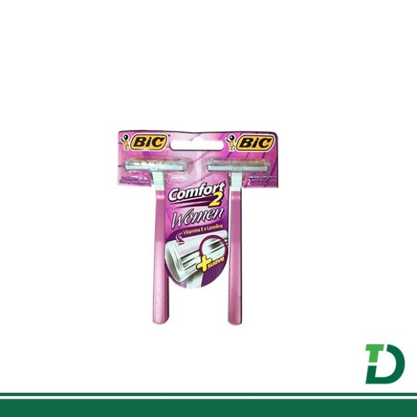 Aparelho de Barbear  BIC CONFORT 2 Feminino C/ 2 unidades