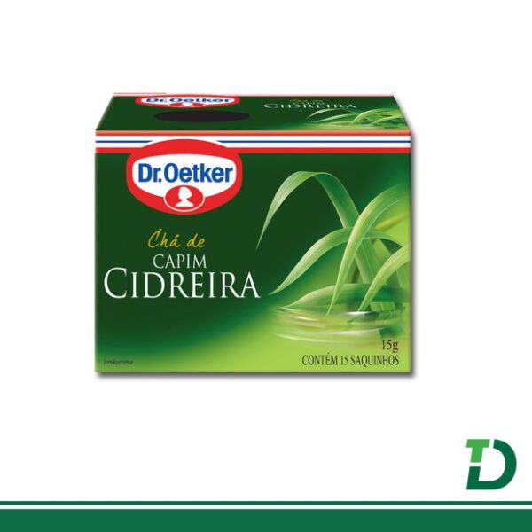 Chá de Capim Cidreira 15 Gramas Dr Oetker