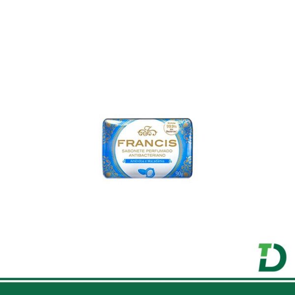 Sabonete FRANCIS antibacteriano Amêndoa e Macadâmia 90g