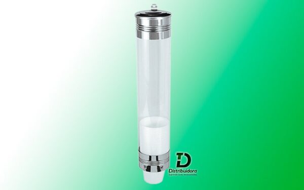 Suporte em aço inox para c/tubo PVC para copo CHOPP 300ml JSN Ref: A15