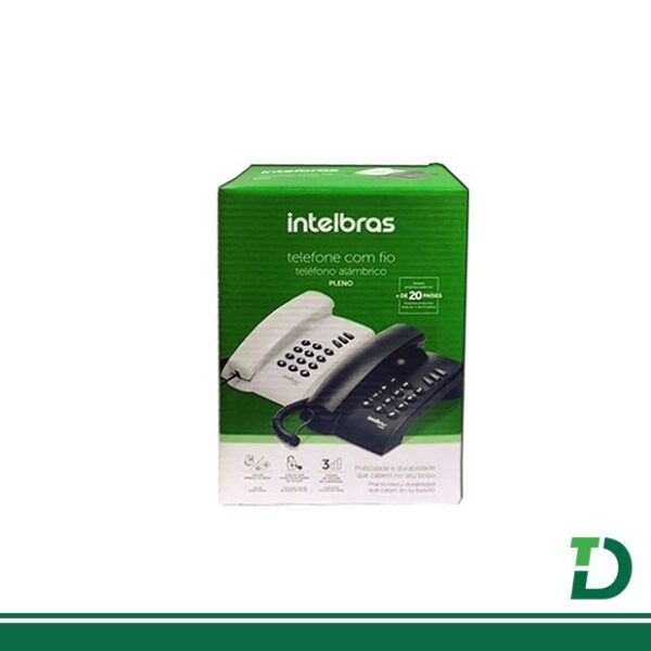 Telefone Intelbras Pleno Preto - Image 2